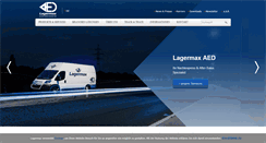 Desktop Screenshot of lagermax-aed.com